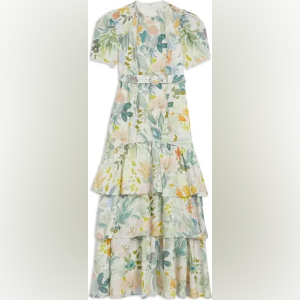 Floral TED BAKER Maxi Dress size 8